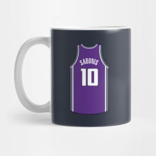 Domantas Sabonis Sacramento Jersey Qiangy Mug